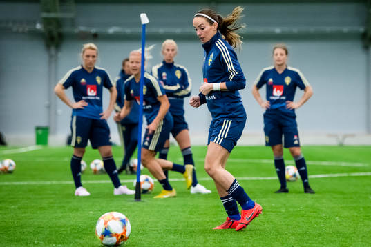 Kosovare Asllani of the Swedish women national football team