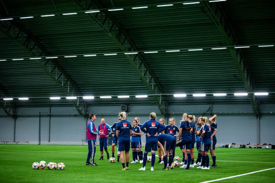Players of the Swedish women national football team