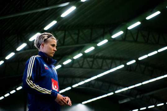 Lina Hurtig of the Swedish women national football team
