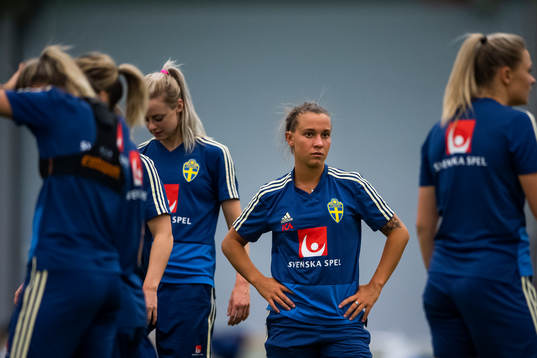 Julia Zigiotti Olme of the Swedish women national football