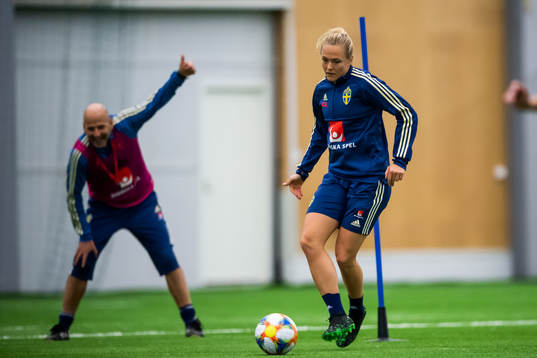 Magdalena Eriksson of the Swedish women national football