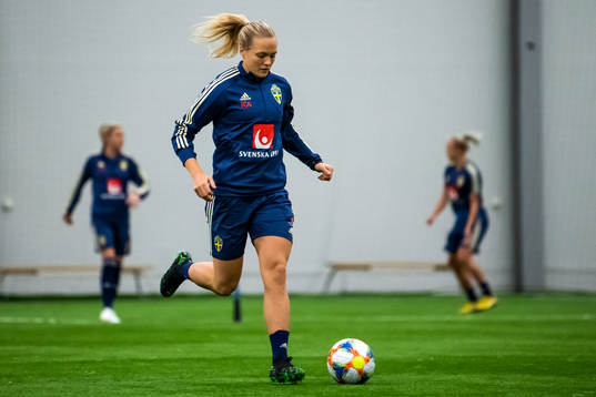 Magdalena Eriksson of the Swedish women national football