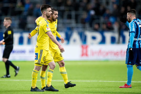 Sundsvalls Carlos Gracia jublar med Juan Jose Ciercoles