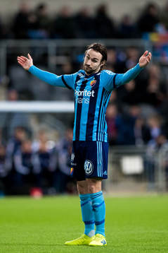 Djurgårdens Kevin Walker deppar