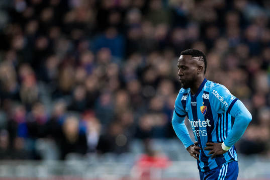Djurgårdens Mohamed Buya Turay deppar