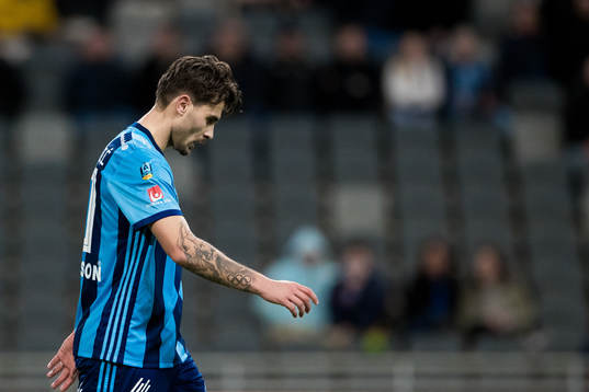 Djurgårdens Astrit Ajdarevic deppar