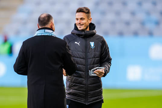 Malmö FFs Markus Rosenberg prisas