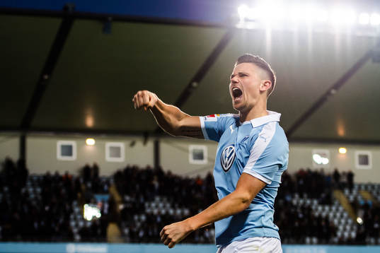 Malmö FFs Marcus Antonsson jublar