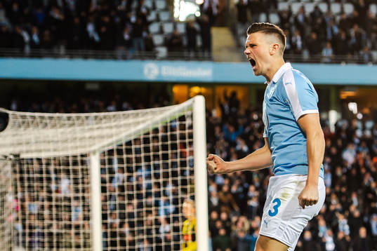 Malmö FFs Marcus Antonsson jublar