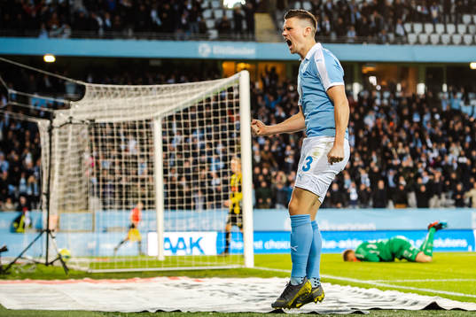Malmö FFs Marcus Antonsson jublar