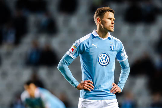 Malmö FFs Arnór Traustason deppar
