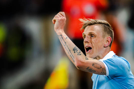 Malmö FFs Sören Rieks reagerar