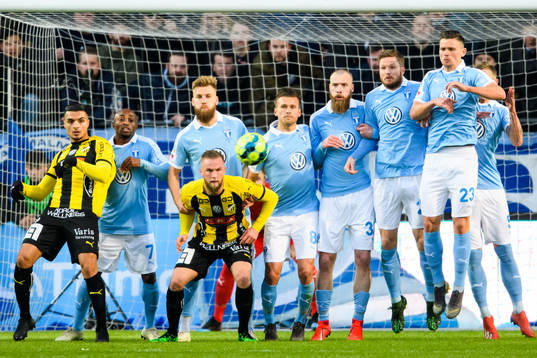 Malmö FFs Fouad Bachirou, Rasmus Bengtsson, Arnór