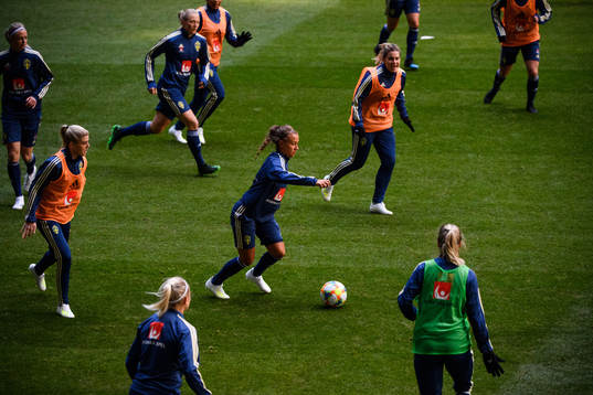 Julia Zigiotti Olme of the Swedish women national football