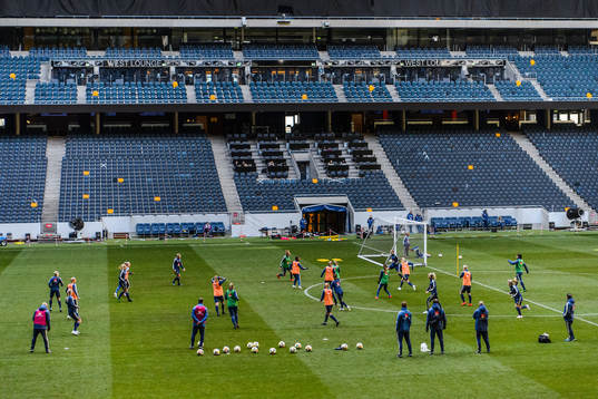 Players of the Swedish women national football team