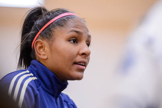 Madelen Janogy of the Swedish women national football team
