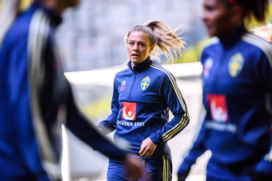 Fridolina Rolfö of the Swedish women national football team