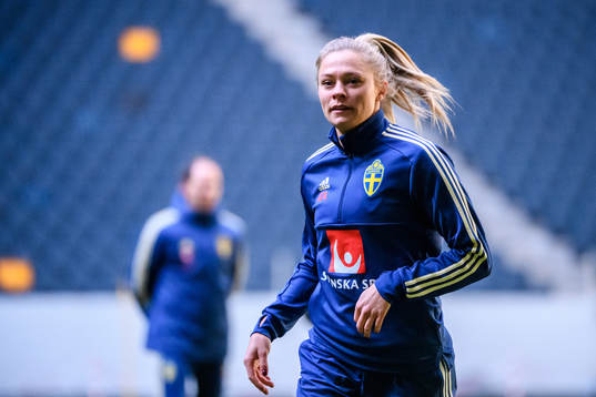 Fridolina Rolfö of the Swedish women national football team