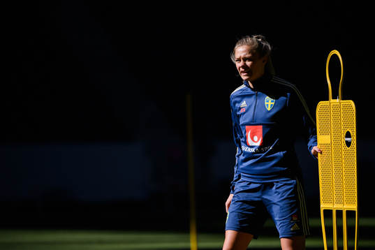 Fridolina Rolfö of the Swedish women national football team