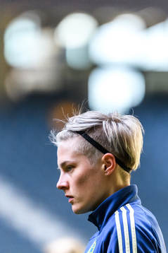 Lina Hurtig of the Swedish women national football team