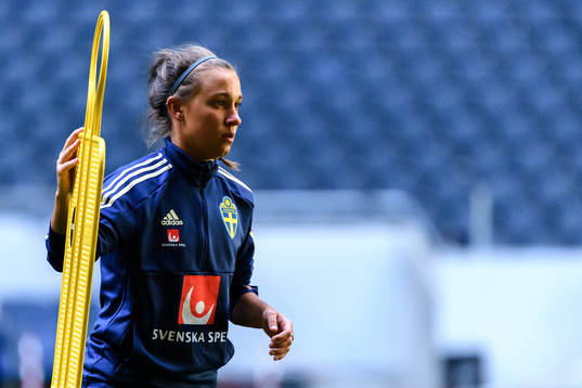 Julia Zigiotti Olme of the Swedish women national football