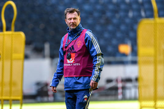 Peter Gerhardsson, head coach of the Swedish women national