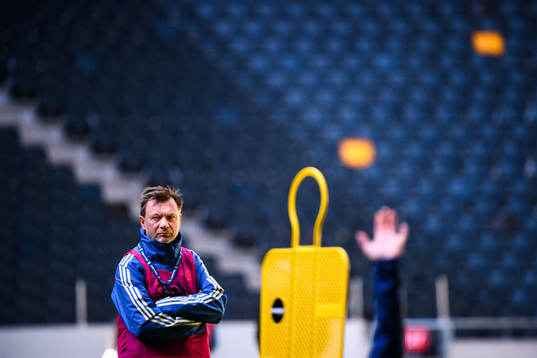 Peter Gerhardsson, head coach of the Swedish women national