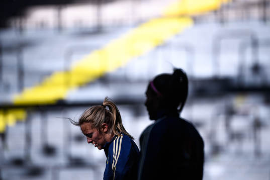 Mimmi Larsson of the Swedish women national football team