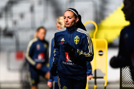 Kosovare Asllani of the Swedish women national football team