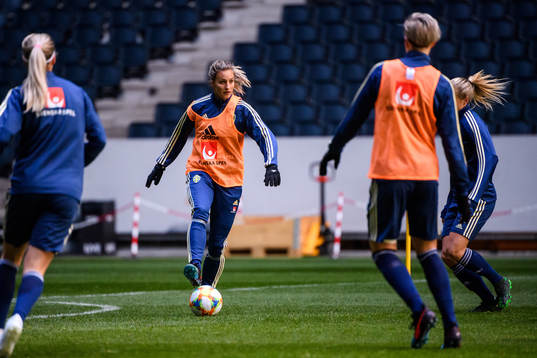Nathalie Björn of the Swedish women national football team