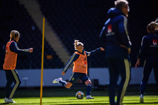 Linda Sembrant of the Swedish women national football team