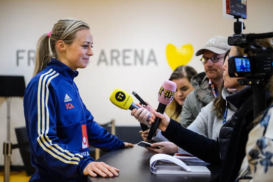 Amanda Ilstedt of the Swedish women national football team