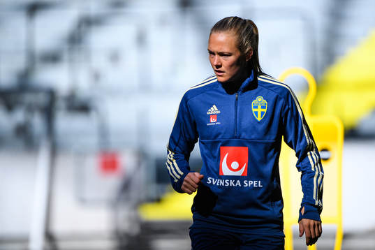 Magdalena Eriksson of the Swedish women national football