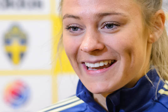 Fridolina Rolfö of the Swedish women national football team