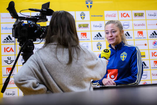 Fridolina Rolfö of the Swedish women national football team