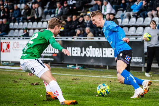 Jönköpings Jesper Svensson och Halmstads Andreas Bengtsson