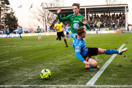Jönköpings Jesper Svensson och Halmstads Andreas Bengtsson
