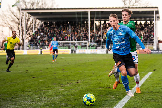 Jönköpings Jesper Svensson och Halmstads Andreas Bengtsson