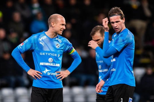 Halmstads Andreas Johansson och Alexander Berntsson