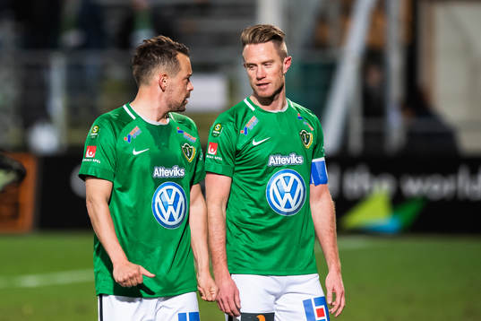 Jönköpings Fredric Fendrich och Tommy Thelin deppar