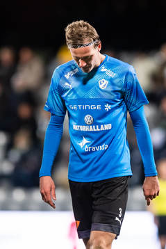 Halmstads Alexander Berntsson deppar