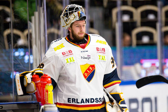 Djurgårdens målvakt Adam Reideborn
