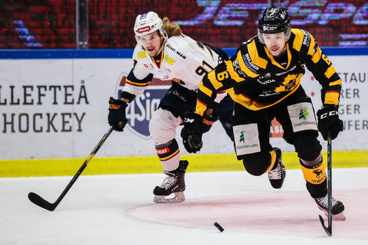Skellefteås Filip Berglund och Djurgårdens Axel Jonsson