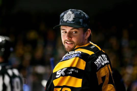 Skellefteås målvakt Gustaf Lindvall