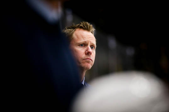 Djurgårdens tränare Robert Ohlsson deppar