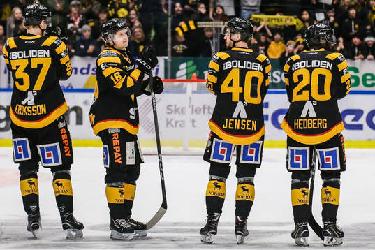 Skellefteås Linus Lindström deppar med lagkamrater