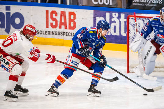 Oskarshamns Nolan Zajac och Timrås Johan Persson
