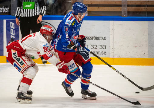Oskarshamns Joakim Thelin och Timrås Filip Hållander