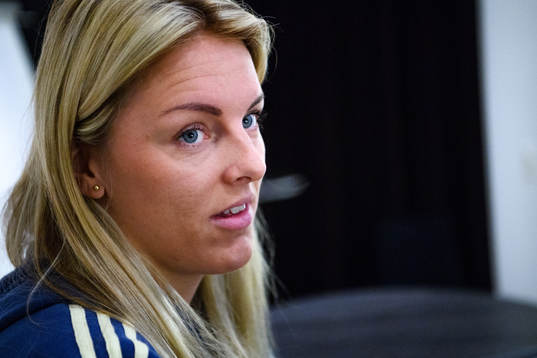 Mimmi Larsson of the Swedish women national football team