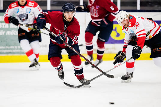 Helsingborgs Freddy Roslund och Borås Linus Karlsson